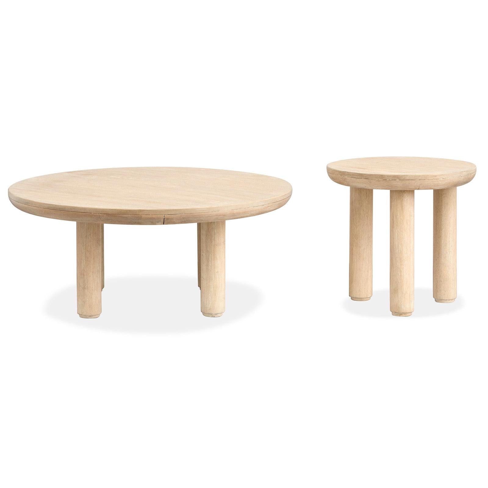Salt Life Home Sunset Cove Sanibel Brown Nesting Cocktail Table with Casters Sale
