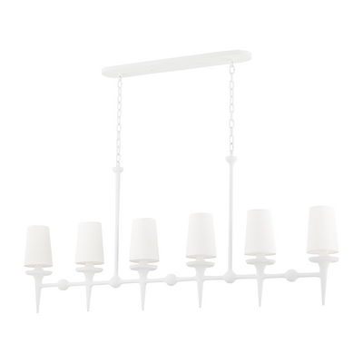 Hudson Valley Lighting Torch 6 Light 58 inch Island Light Ceiling Light