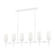 Hudson Valley Lighting Torch 6 Light 58 inch Island Light Ceiling Light