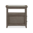 Magnussen Home Paxton Place Dovetail Grey Chairside End Table