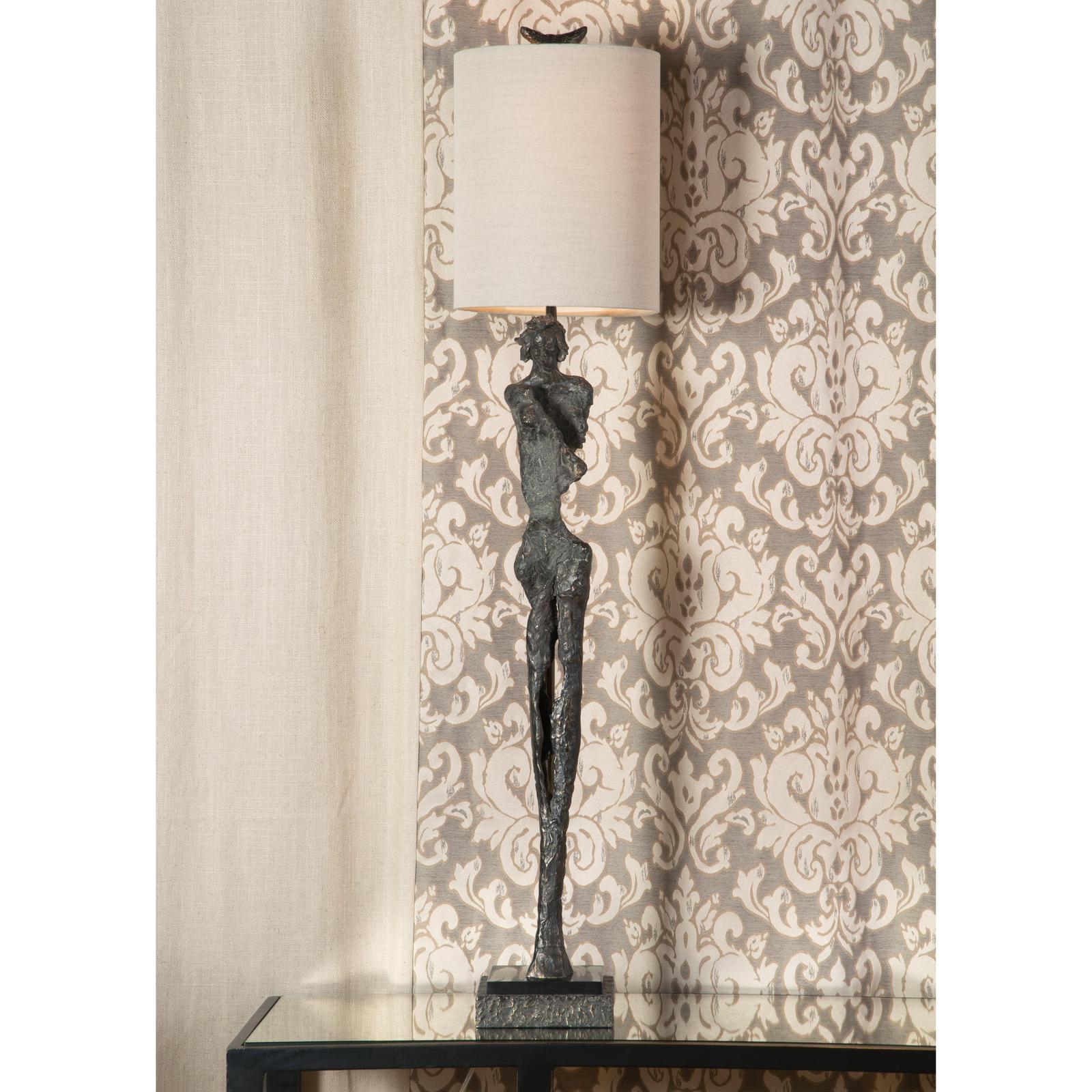 Wildwood Gertrude Black Marble Lamp