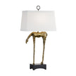 Wildwood Homer Antique Brass Lamp