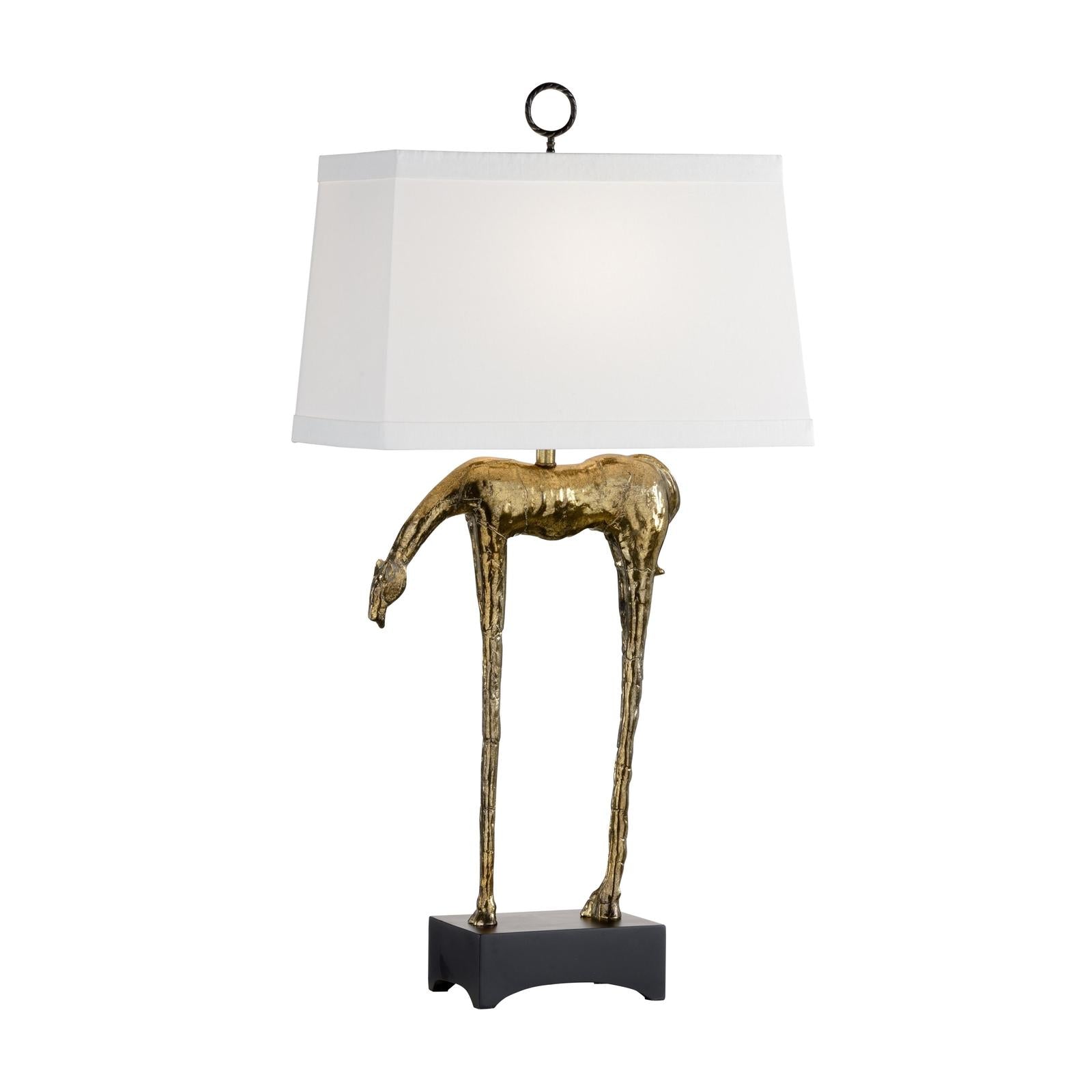 Wildwood Homer Antique Brass Lamp