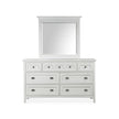 Magnussen Home Heron Cove Chalk White & Dovetail Grey Drawer Dresser