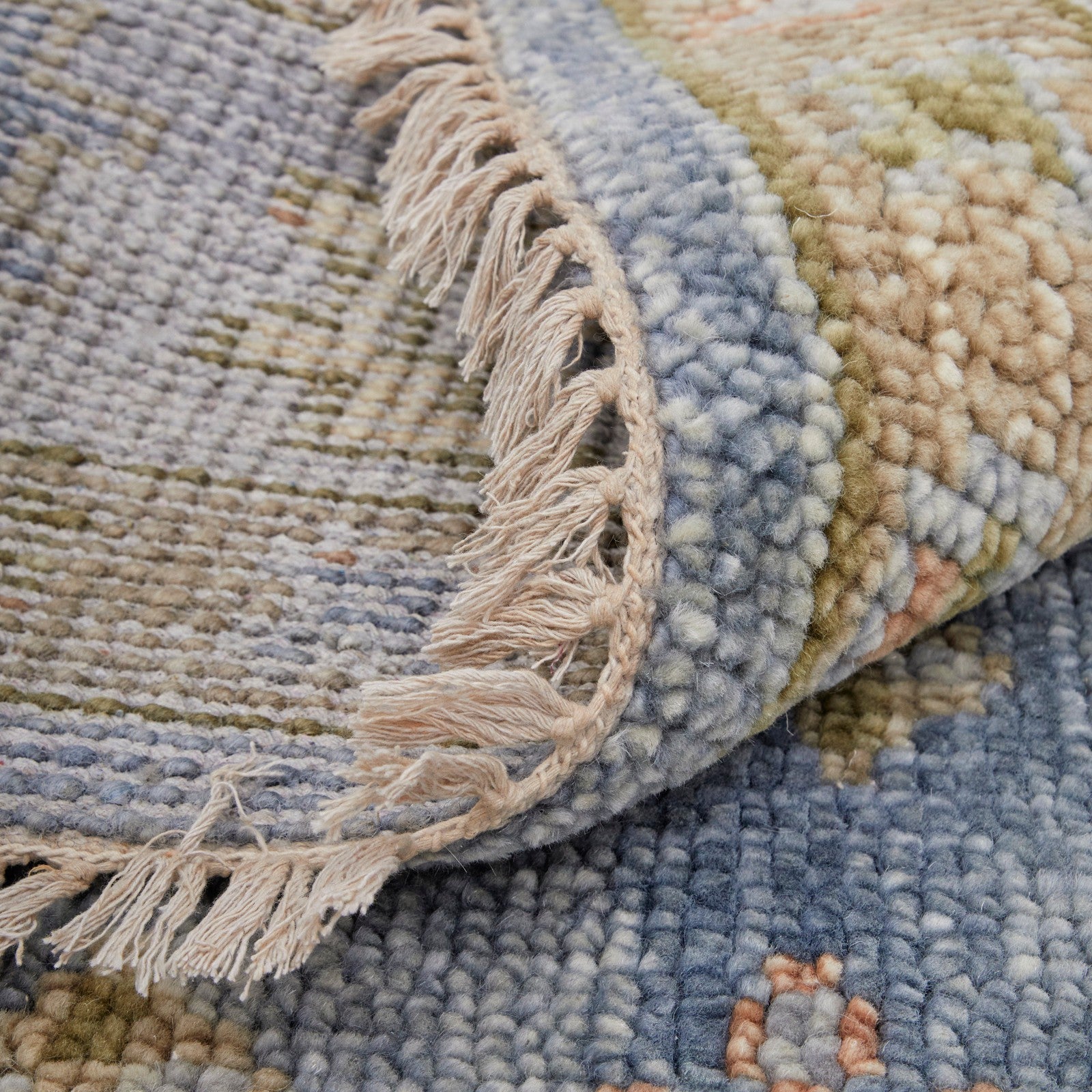 Feizy Fillmore 69CIF Transitional Diamond in Blue/Green/Yellow