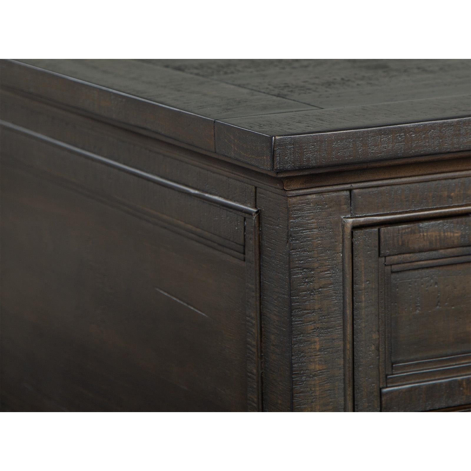 Magnussen Home Westley Falls Graphite Lift Top Storage Cocktail Table With Casters