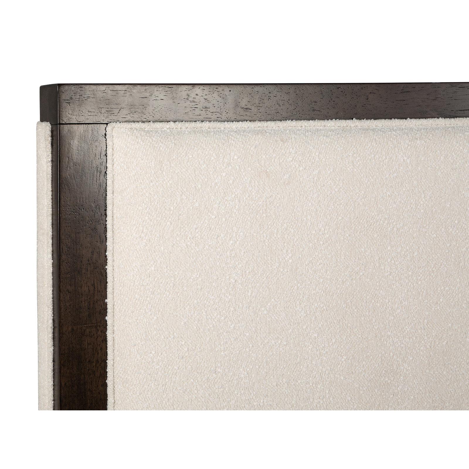 Magnussen Home Rowan Espresso Upholstered Panel Bed