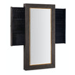 Hooker Furniture Big Sky Floor Mirror with Jewelry Storage