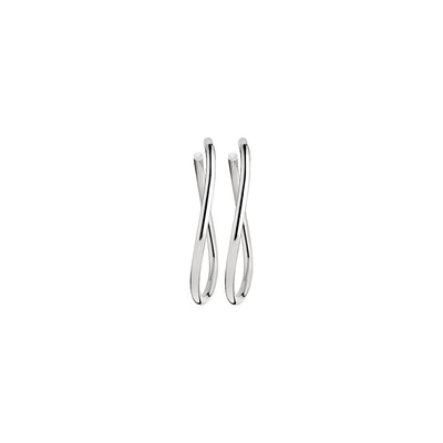 Christofle Idole de Christofle Sterling Silver Large Hoop Earrings