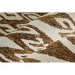 Feizy Wallace 8A43F Transitional Medallion Rug in Brown/White