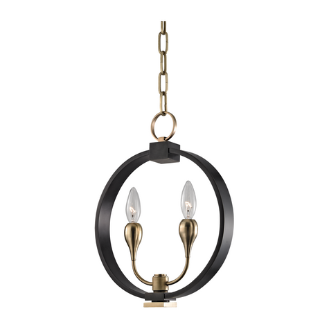 Hudson Valley Lighting Dresden 2 Light 11.75 inch Pendant Ceiling Light Clearance