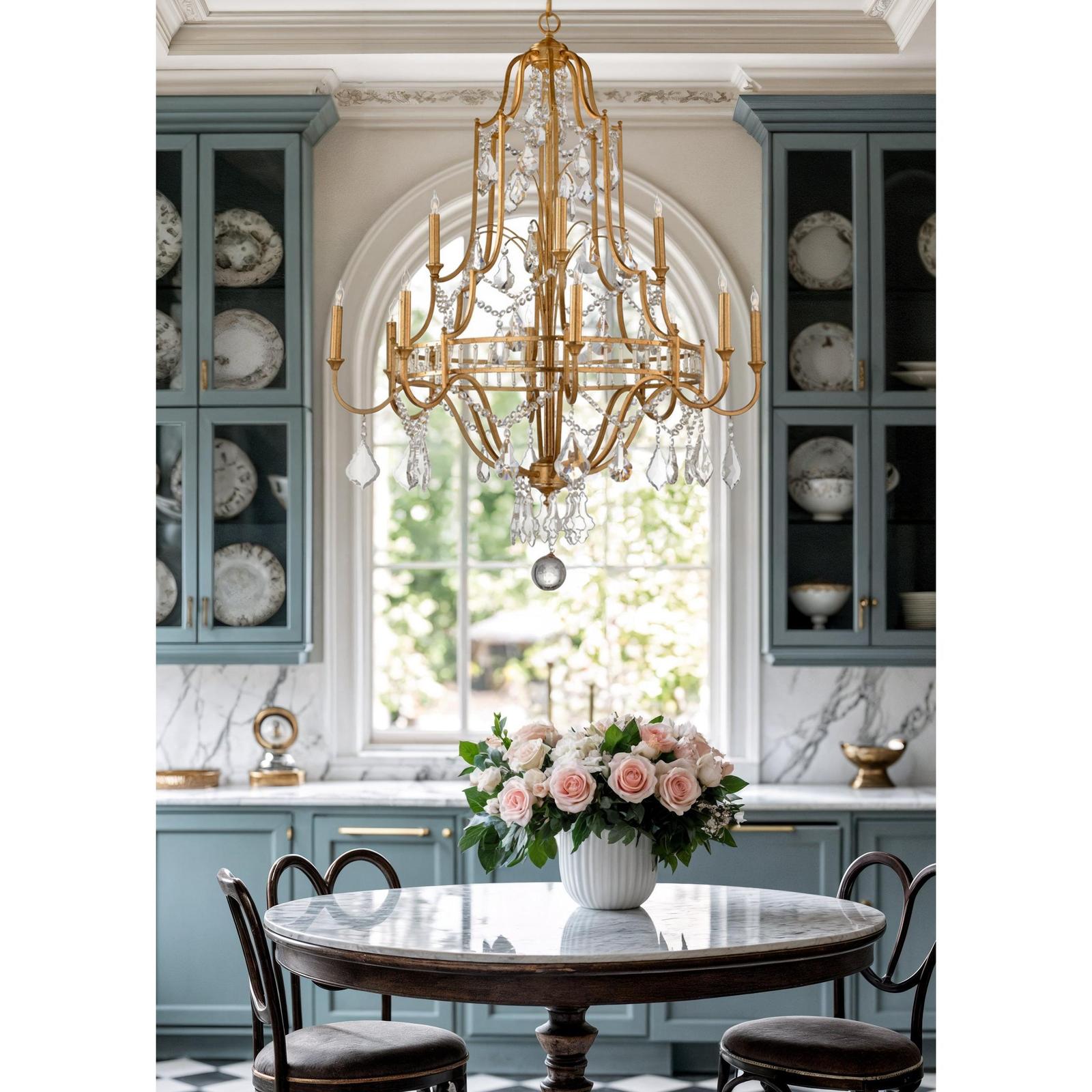 Wildwood Buckhead Gold Chandelier