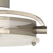 Wildwood Moon Nickel Flush Mount
