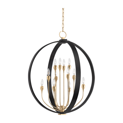 Hudson Valley Lighting Dresden 12 Light 30 inch Lantern Ceiling Light