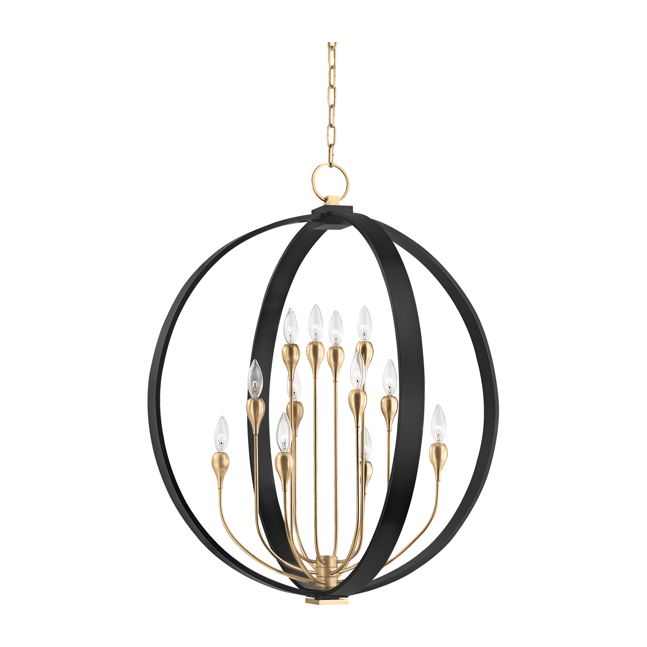 Hudson Valley Lighting Dresden 12 Light 30 inch Lantern Ceiling Light