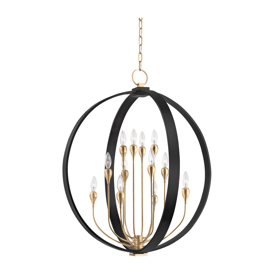 Hudson Valley Lighting Dresden 12 Light 30 inch Lantern Ceiling Light
