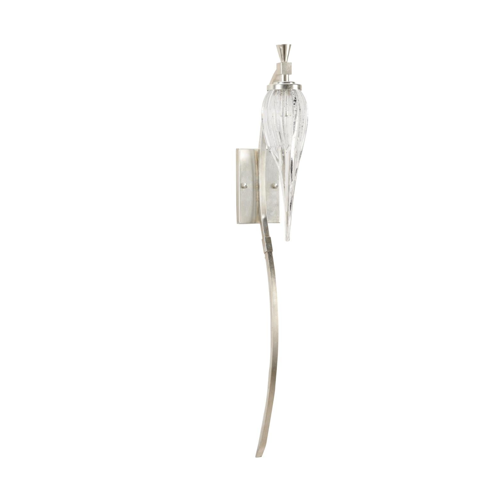 Wildwood Aiden Silver Sconce