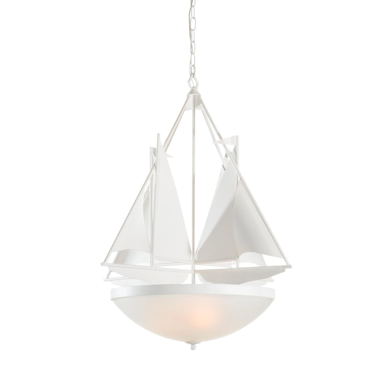 Wildwood Regatta White Chandelier