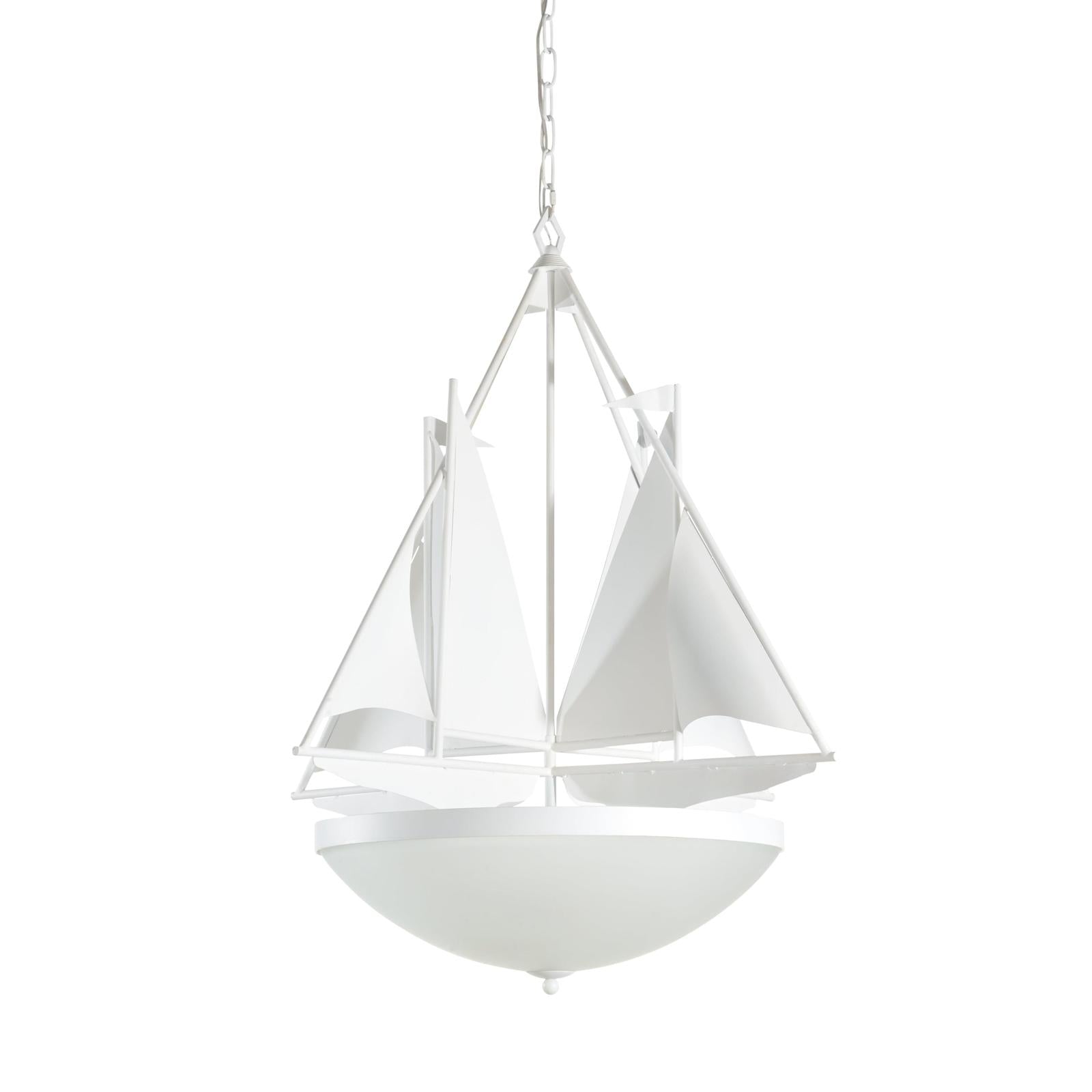 Wildwood Regatta White Chandelier