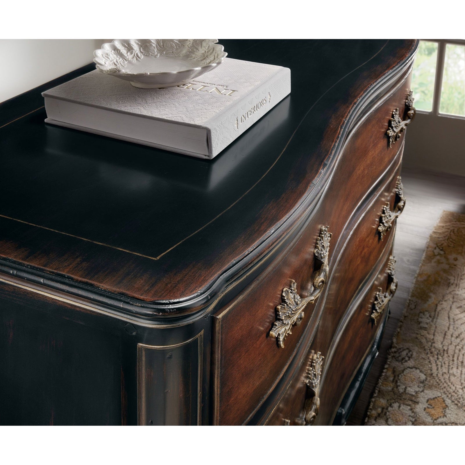 Hooker Furniture Charleston Three Drawer Accent Chest - 49.5
