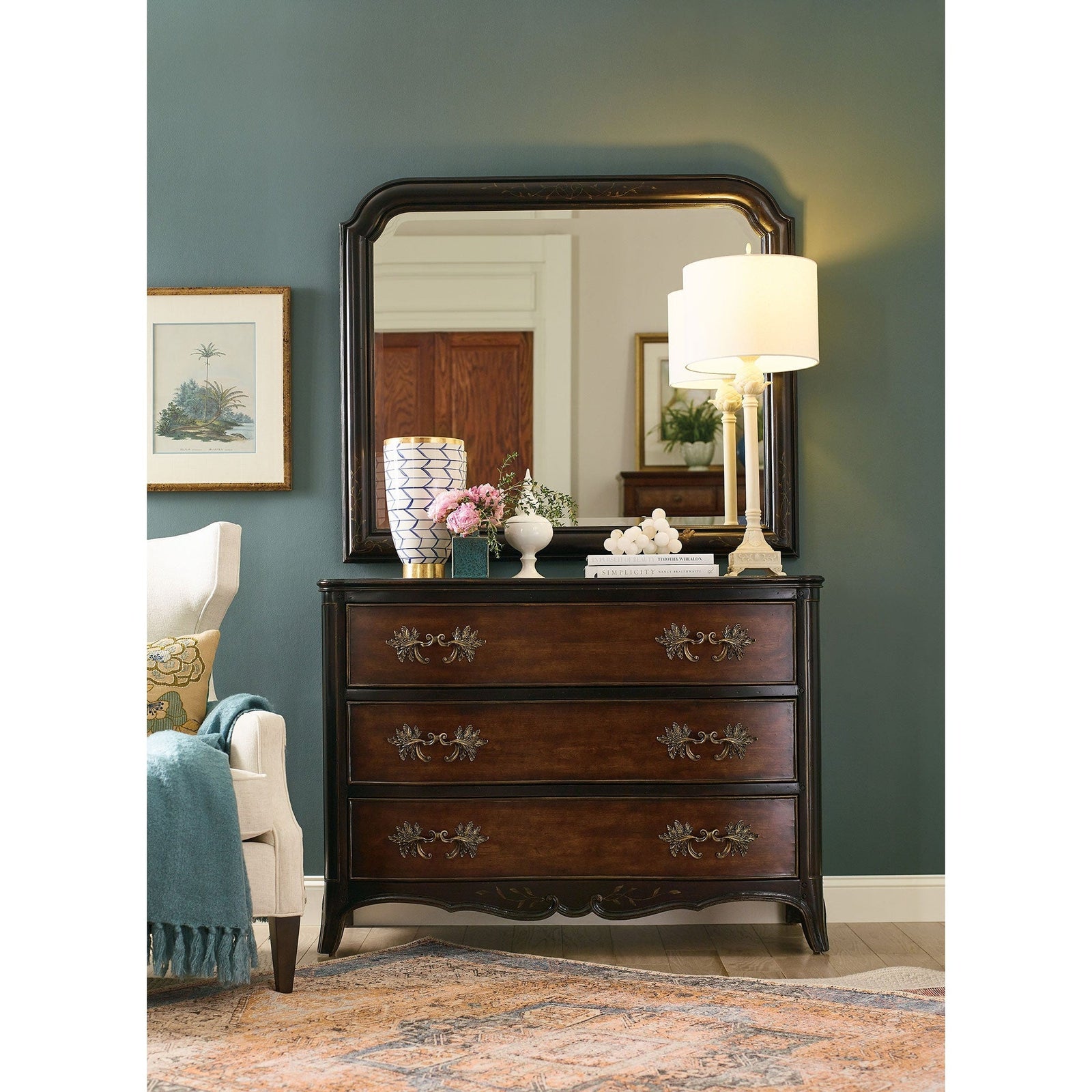 Hooker Furniture Charleston Three Drawer Accent Chest - 49.5