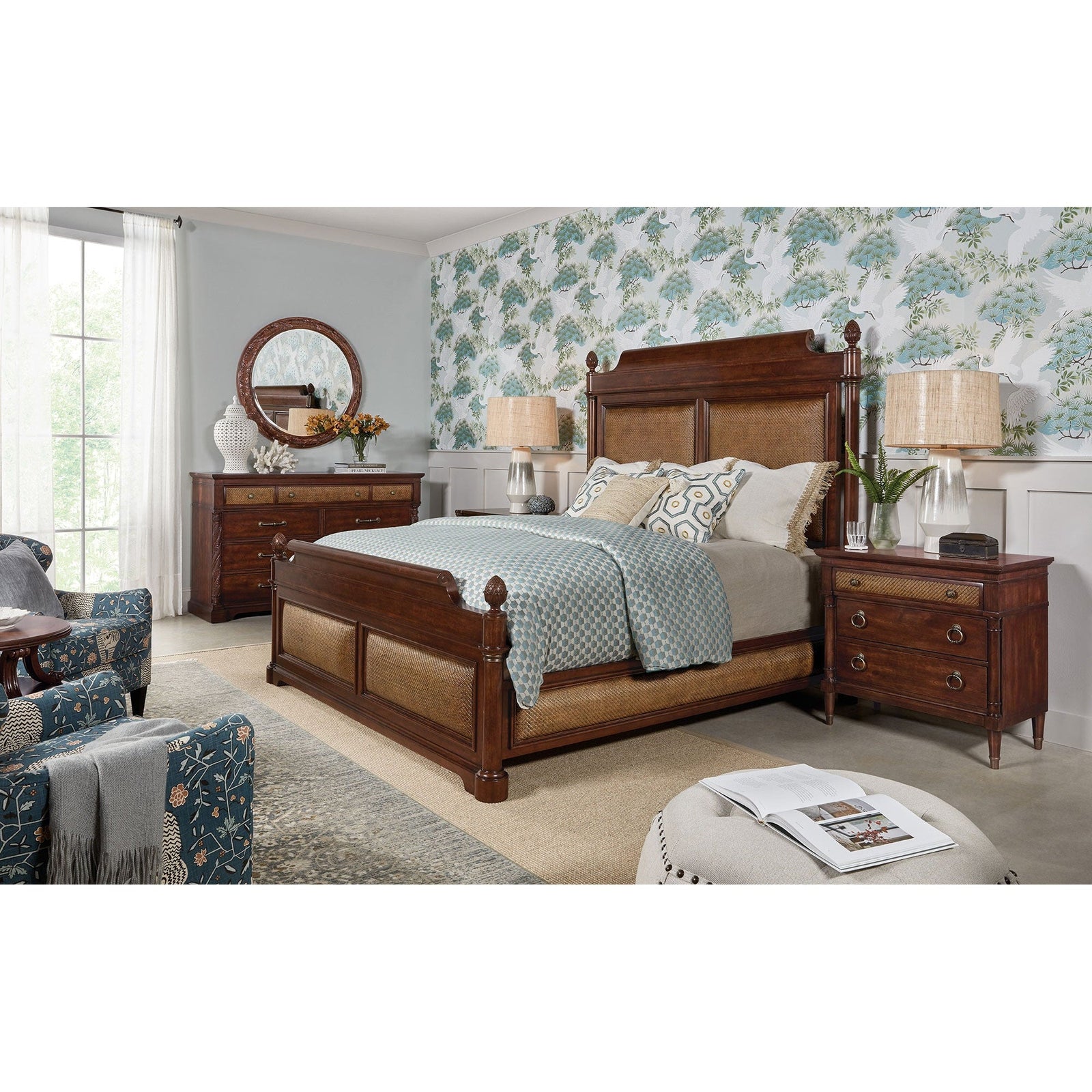 Hooker Furniture Charleston Three Drawer Nightstand - 32