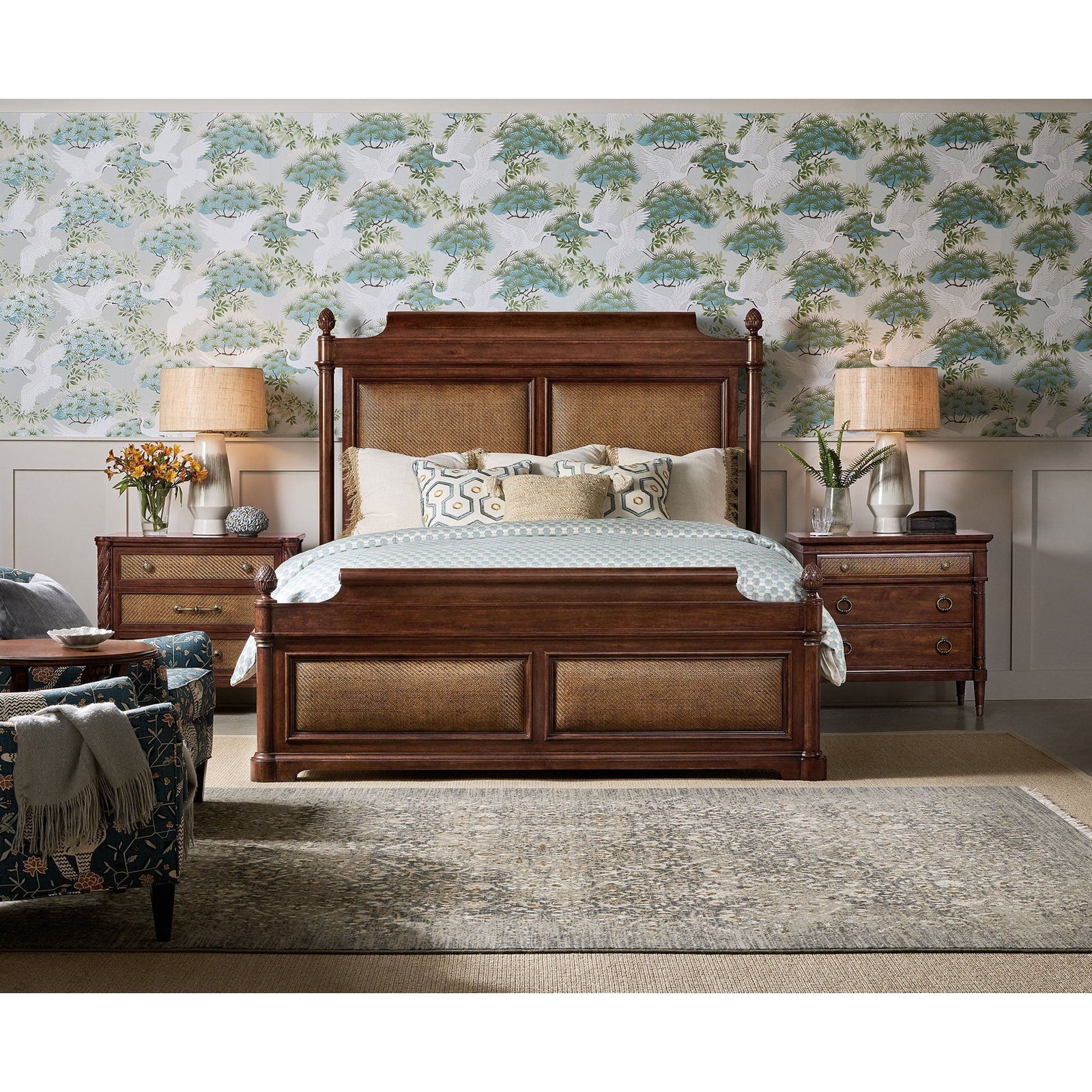 Hooker Furniture Charleston Three Drawer Nightstand - 32