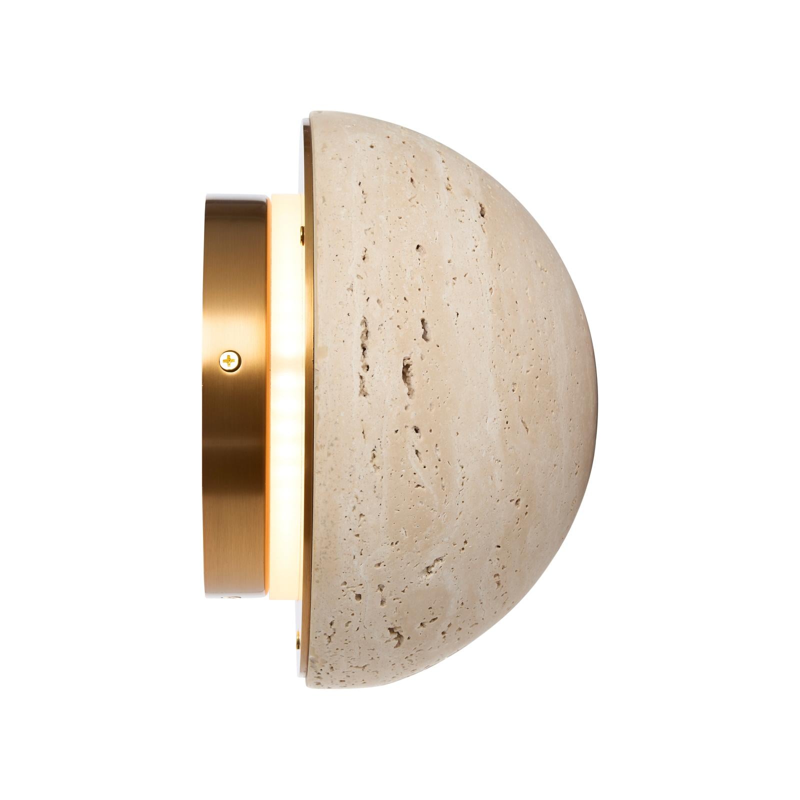 Wildwood Lunar White Sconce