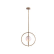 Wildwood Donata Bronze Marble Pendant