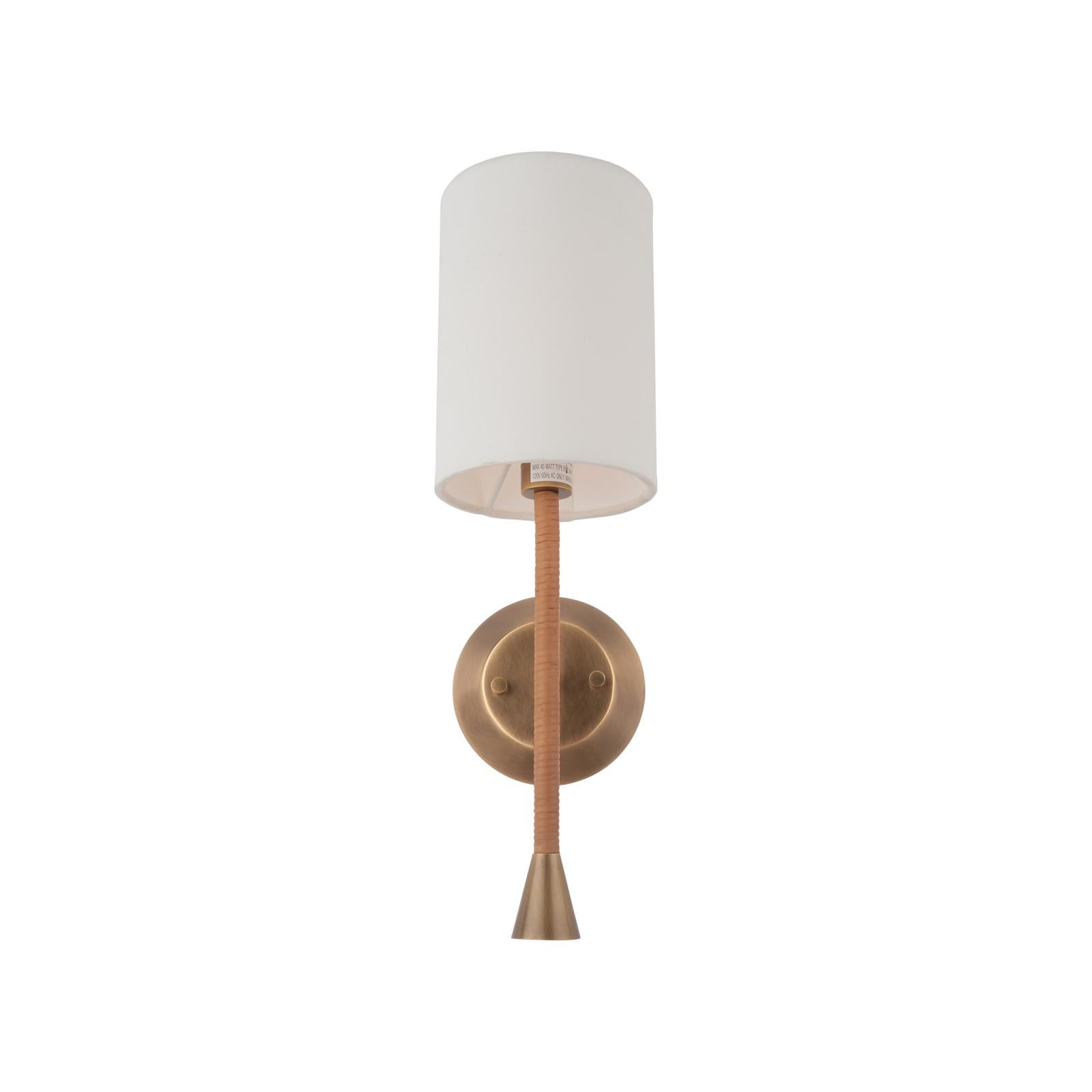 Wildwood Jaxson Antique Brass Sconce