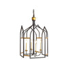 Chelsea House Seville Black Gold Lantern