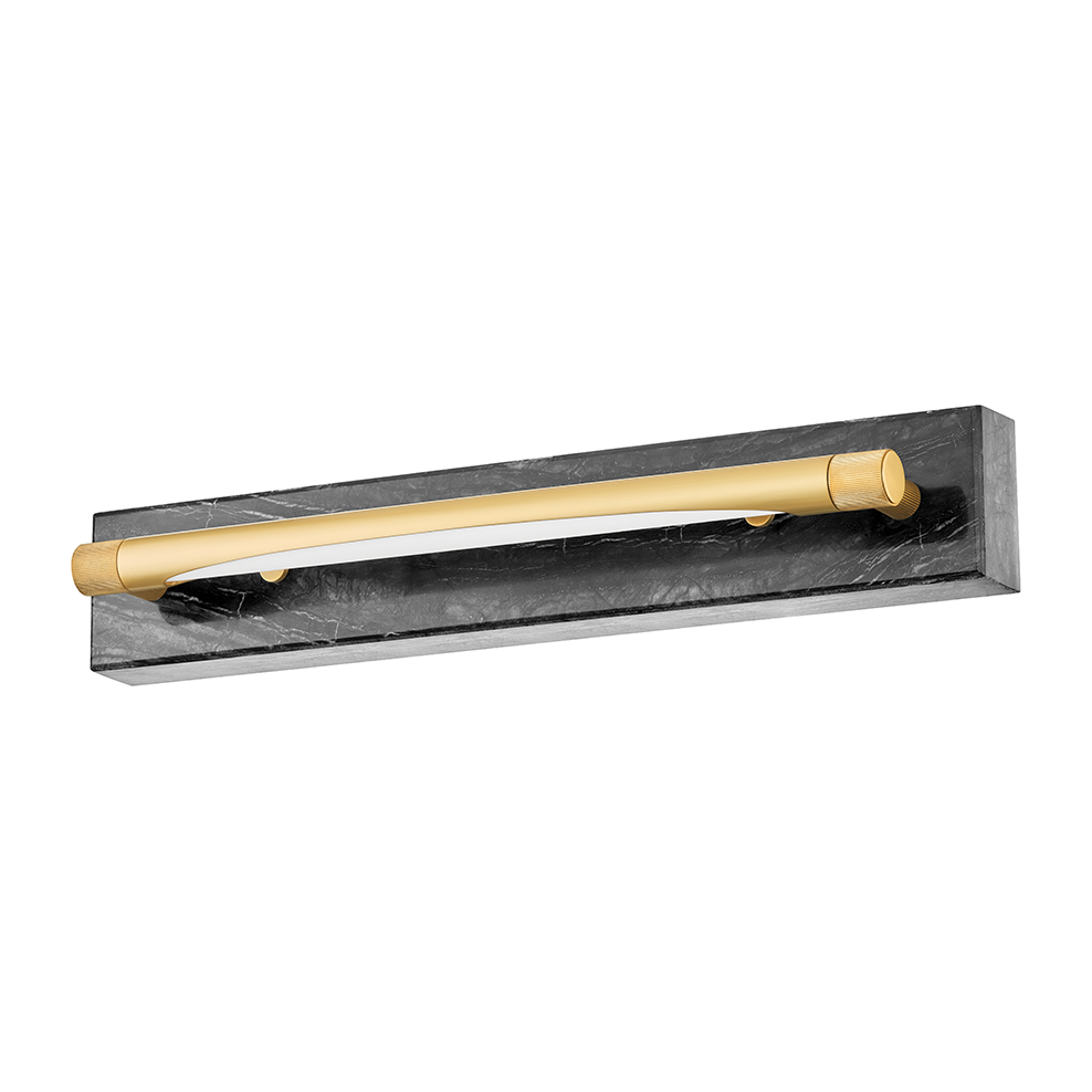 Hudson Valley Lighting Hayden 1 Light 18 inch Aged Brass Wall Sconce Wall Light
