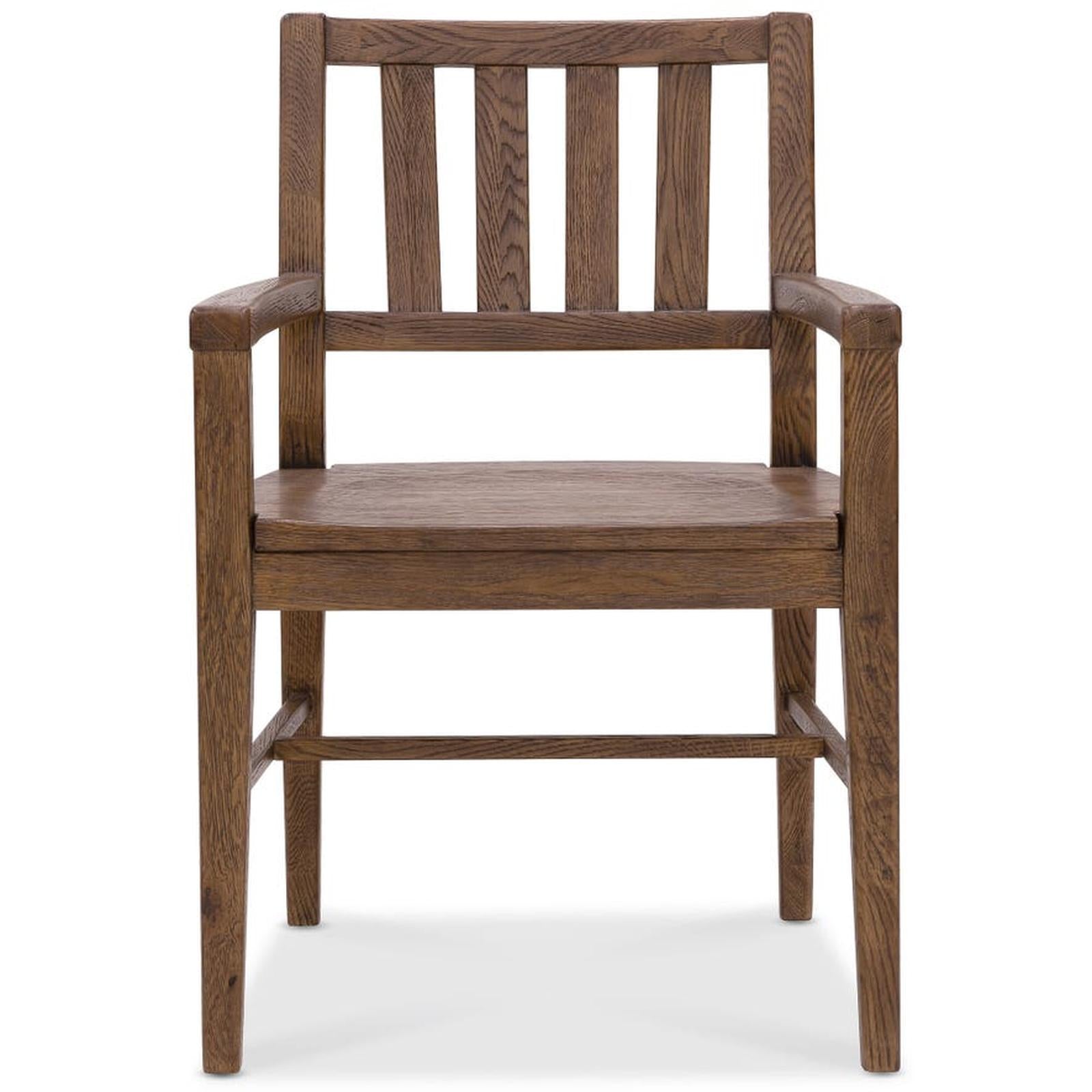 Hooker Furniture Driftwood Splatback Arm Chair