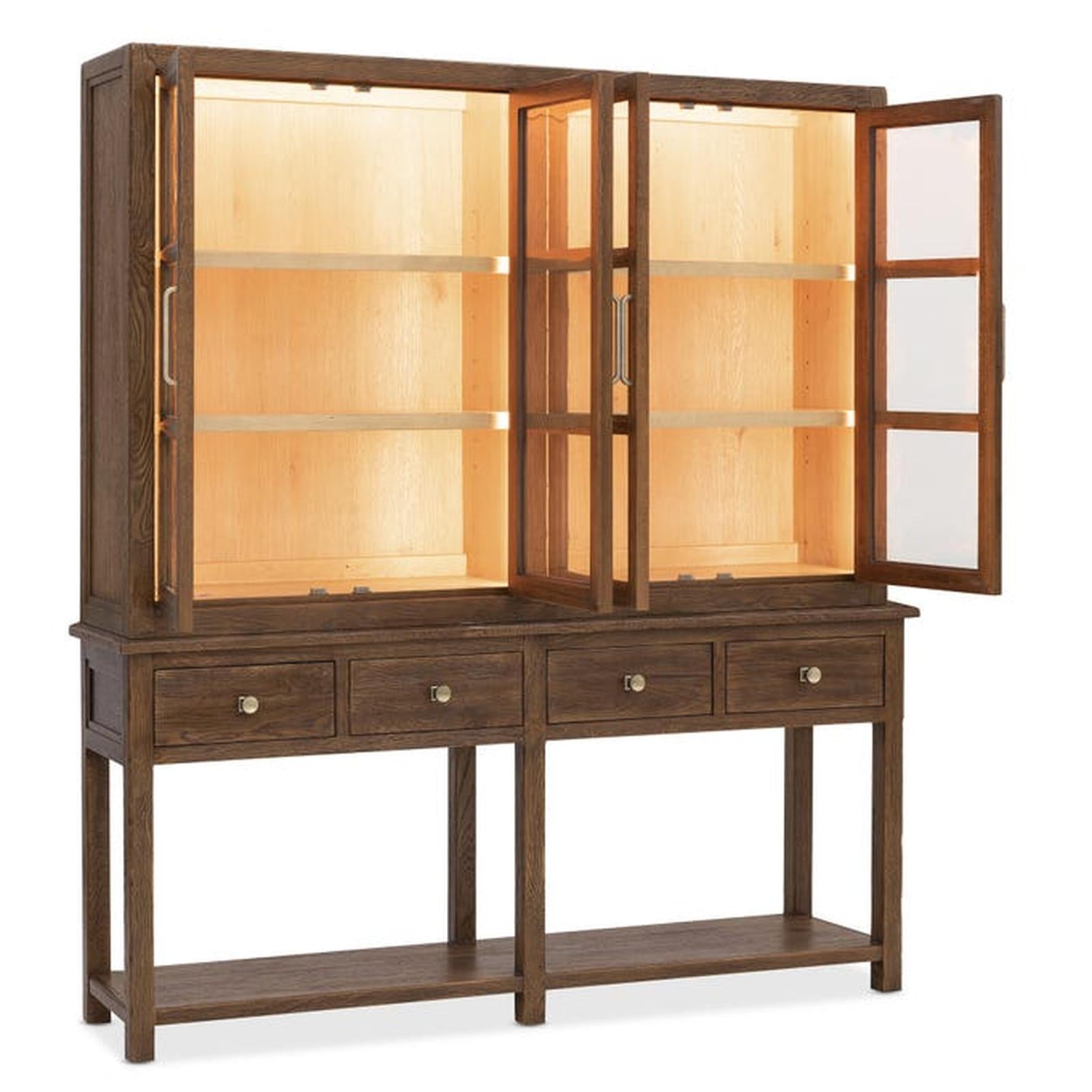 Hooker Furniture Driftwood Display Sideboard