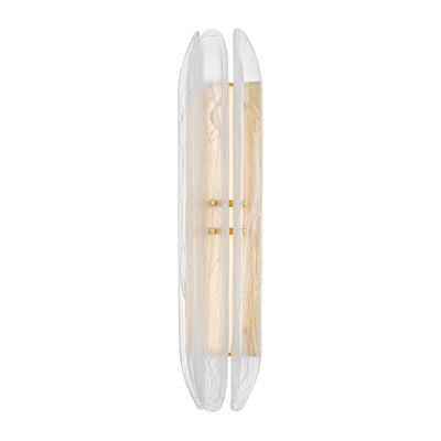 Hudson Valley Lighting Westtown 1 Light 5.25 inch Aged Brass Wall Sconce Wall Light