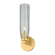 Hudson Valley Lighting Harpswell 1 Light Aged Brass Bath and Vanity Wall Light