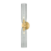 Hudson Valley Lighting Harpswell 2 Light Aged Brass Bath and Vanity Wall Light