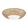 Hudson Valley Lighting Killington 2 Light 24.25 inch Vintage Gold Leaf Flush Mount Ceiling Light