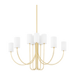 Hudson Valley Lighting Harlem 10 Light 48.25 inch Chandelier Ceiling Light