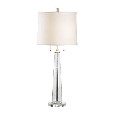 Chelsea House Bubble Glass Column Table Lamp