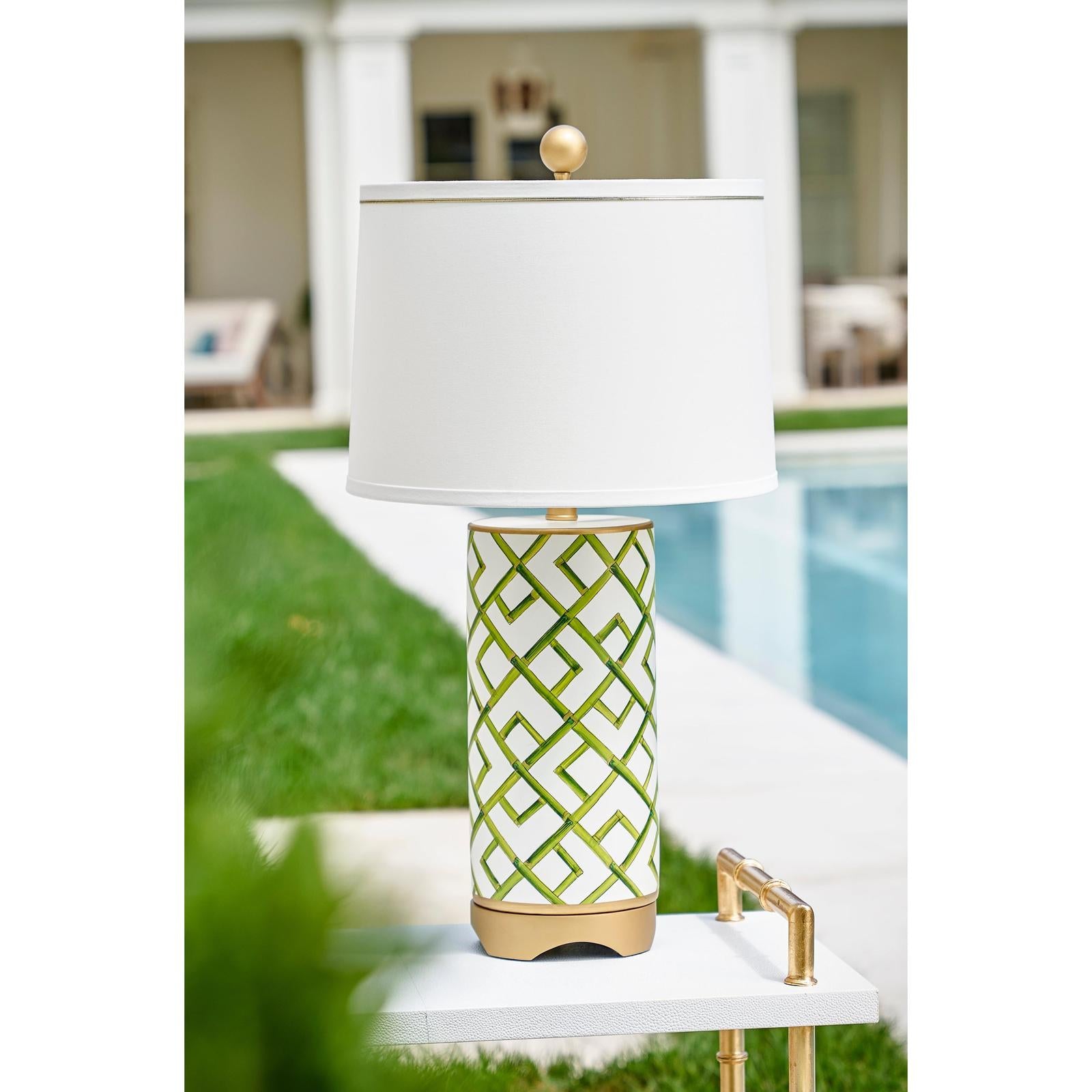 Chelsea House Bamboo Squares Table Lamp
