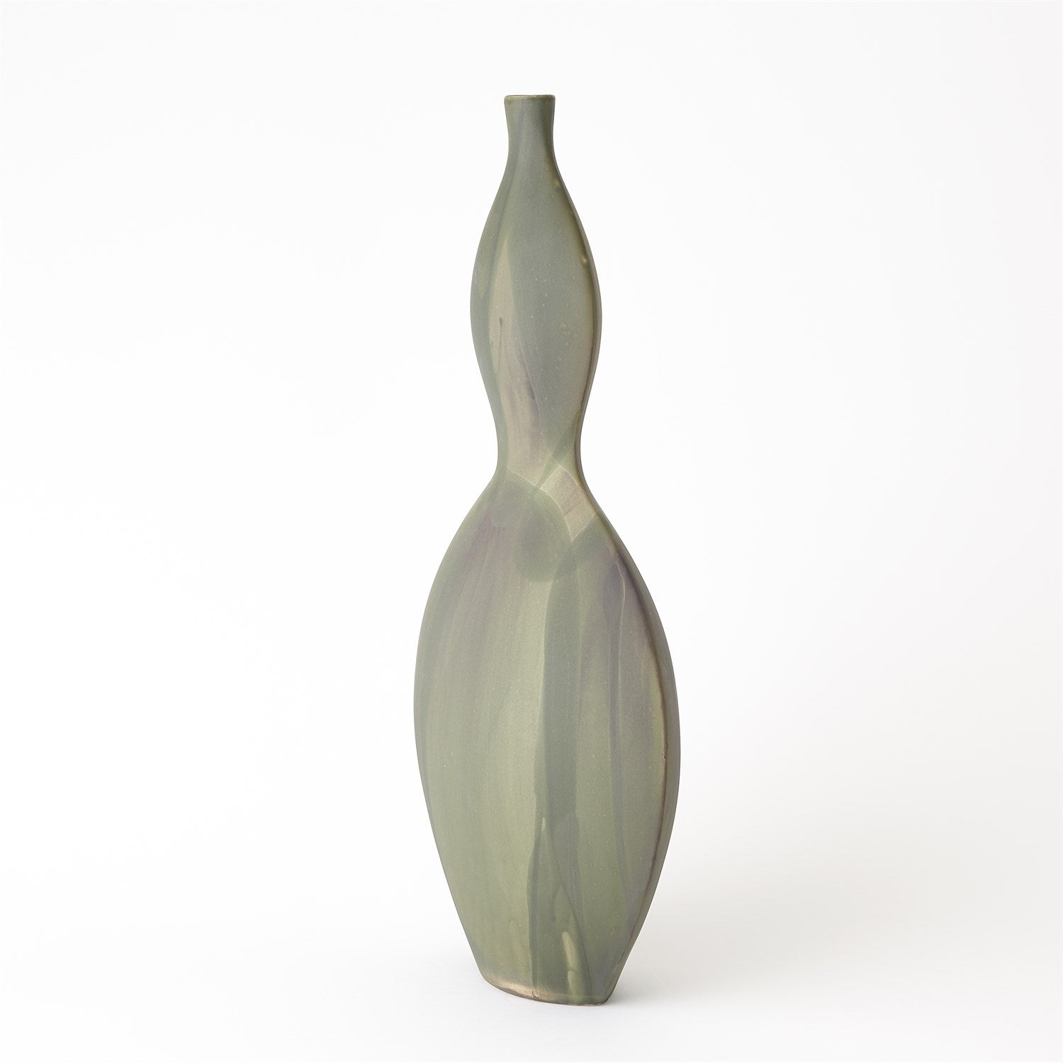 Global Views Washed Green Helios Vase