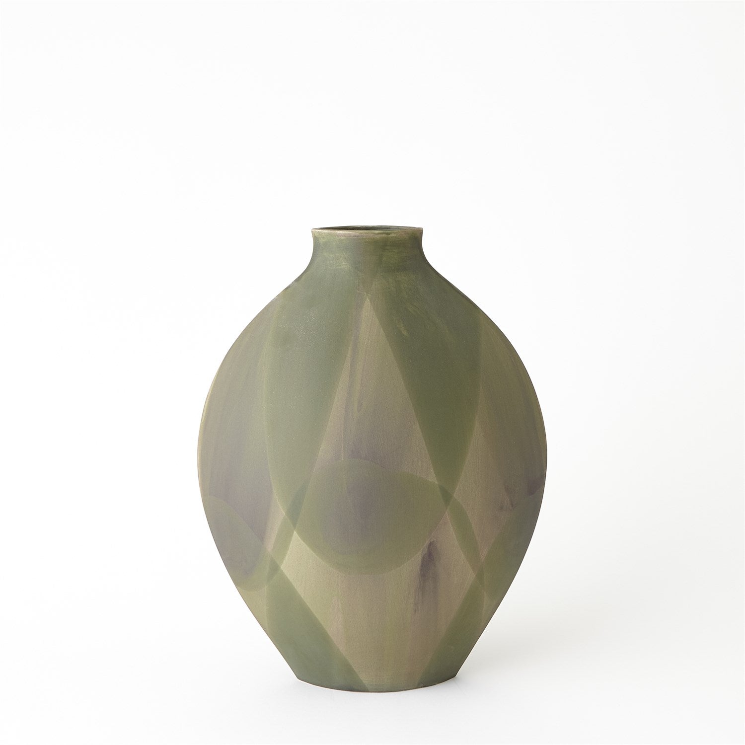 Global Views Washed Green Helios Vase