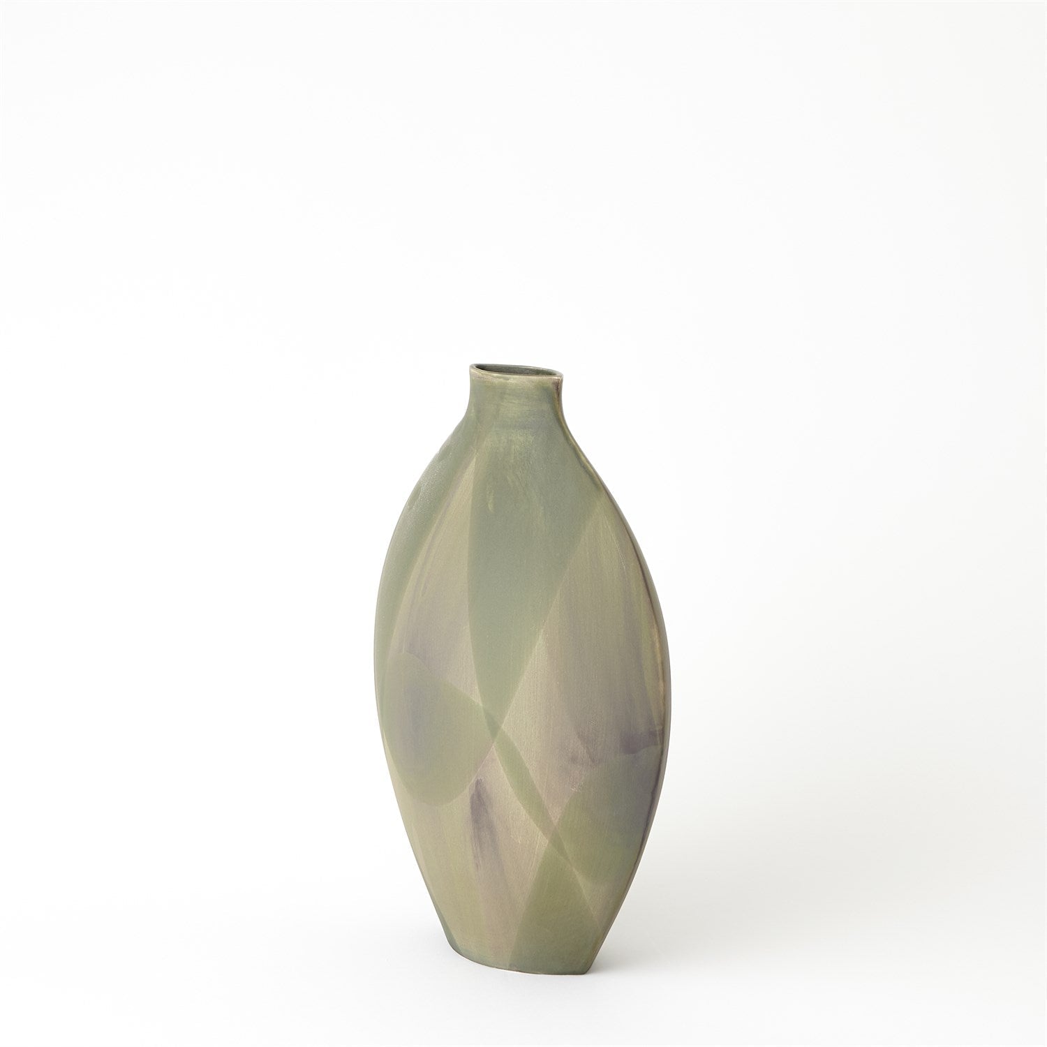 Global Views Washed Green Helios Vase