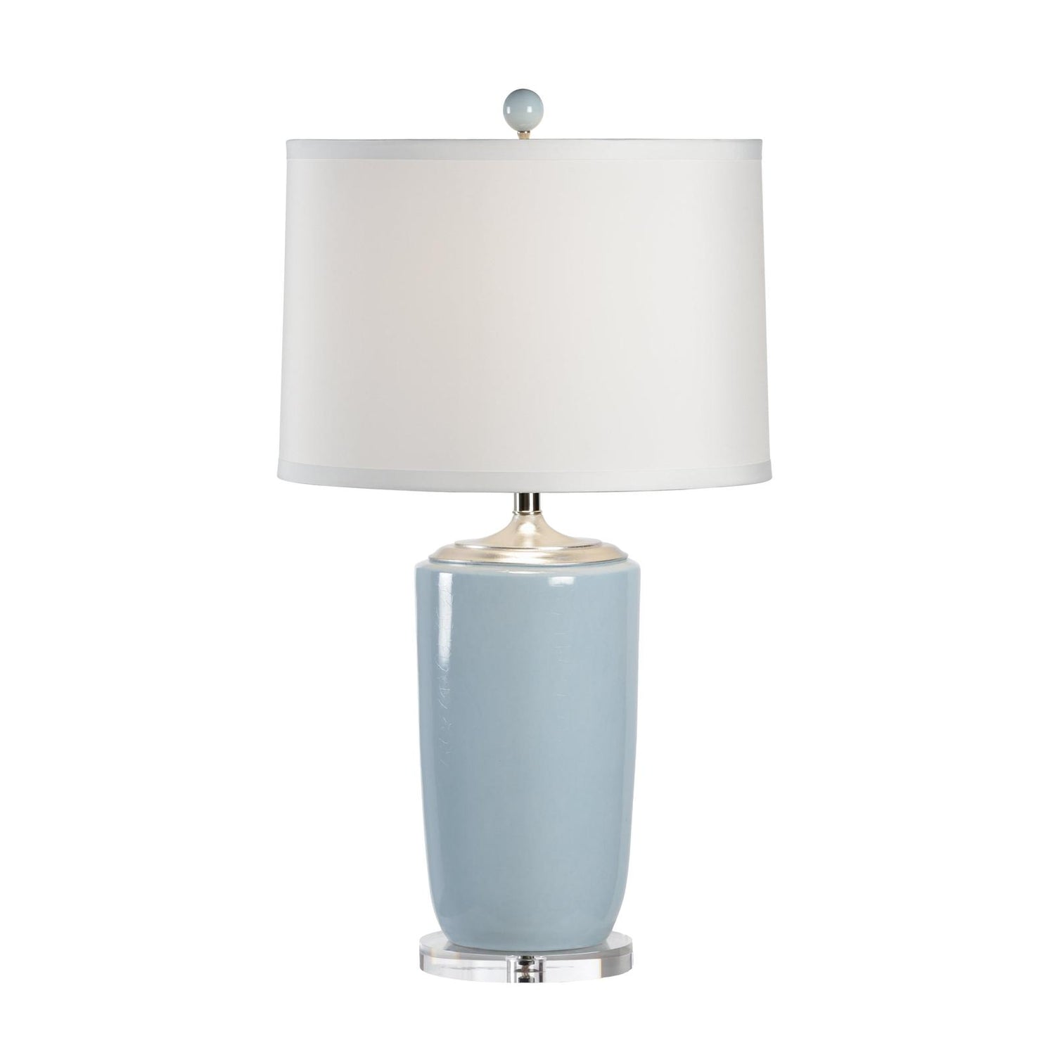 Chelsea House Large Blue Vase Lamp