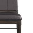 Arteriors Keegan Black Leather Chair