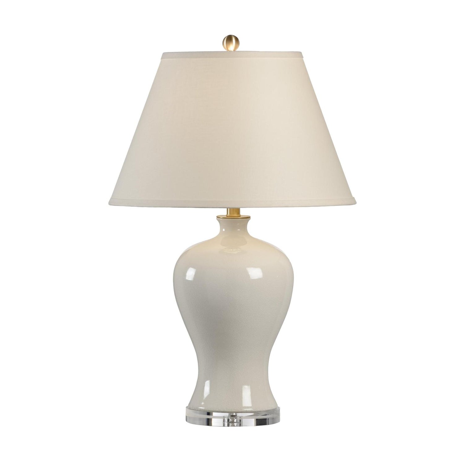 Chelsea House Columbus Cream Vase Table Lamp