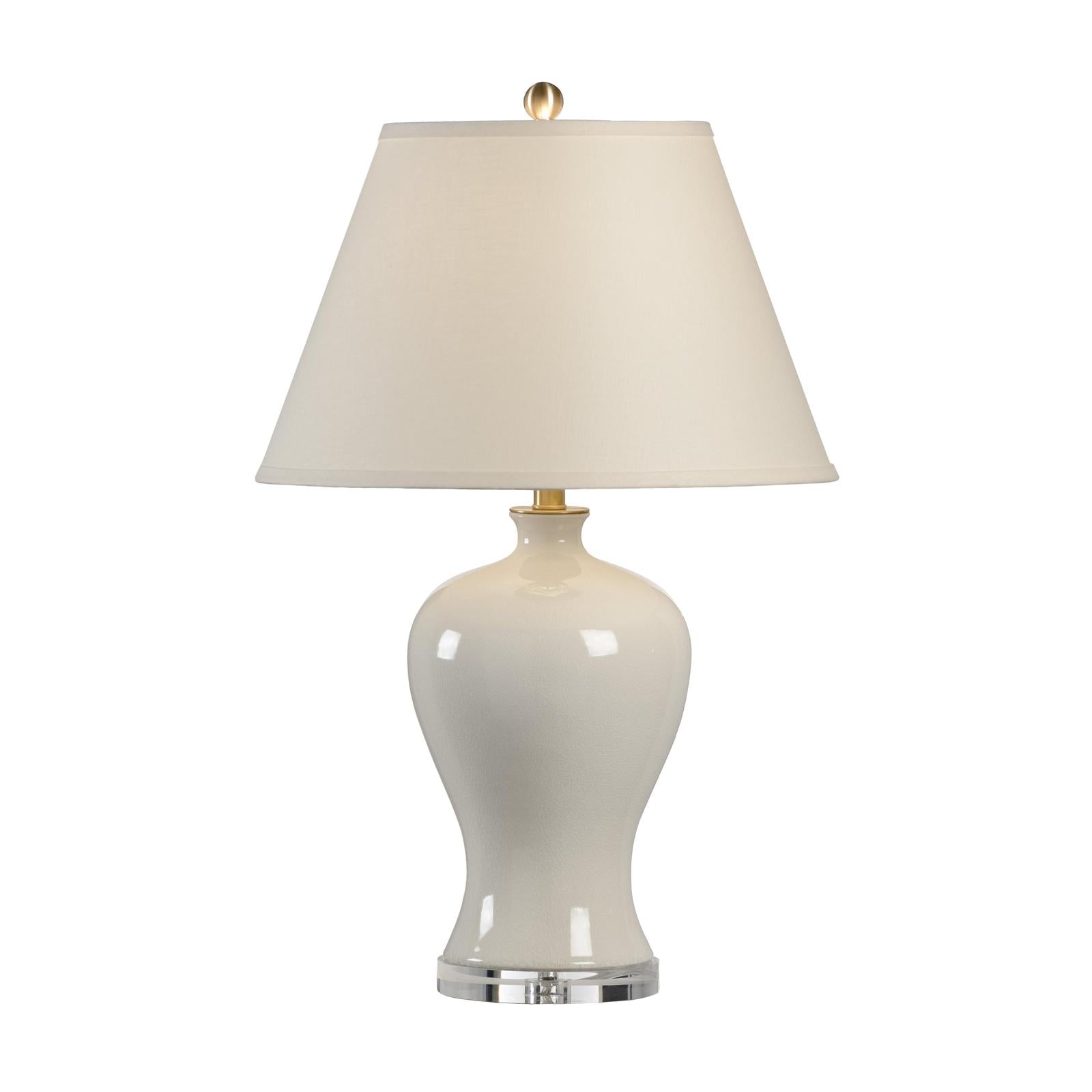 Chelsea House Columbus Cream Vase Table Lamp