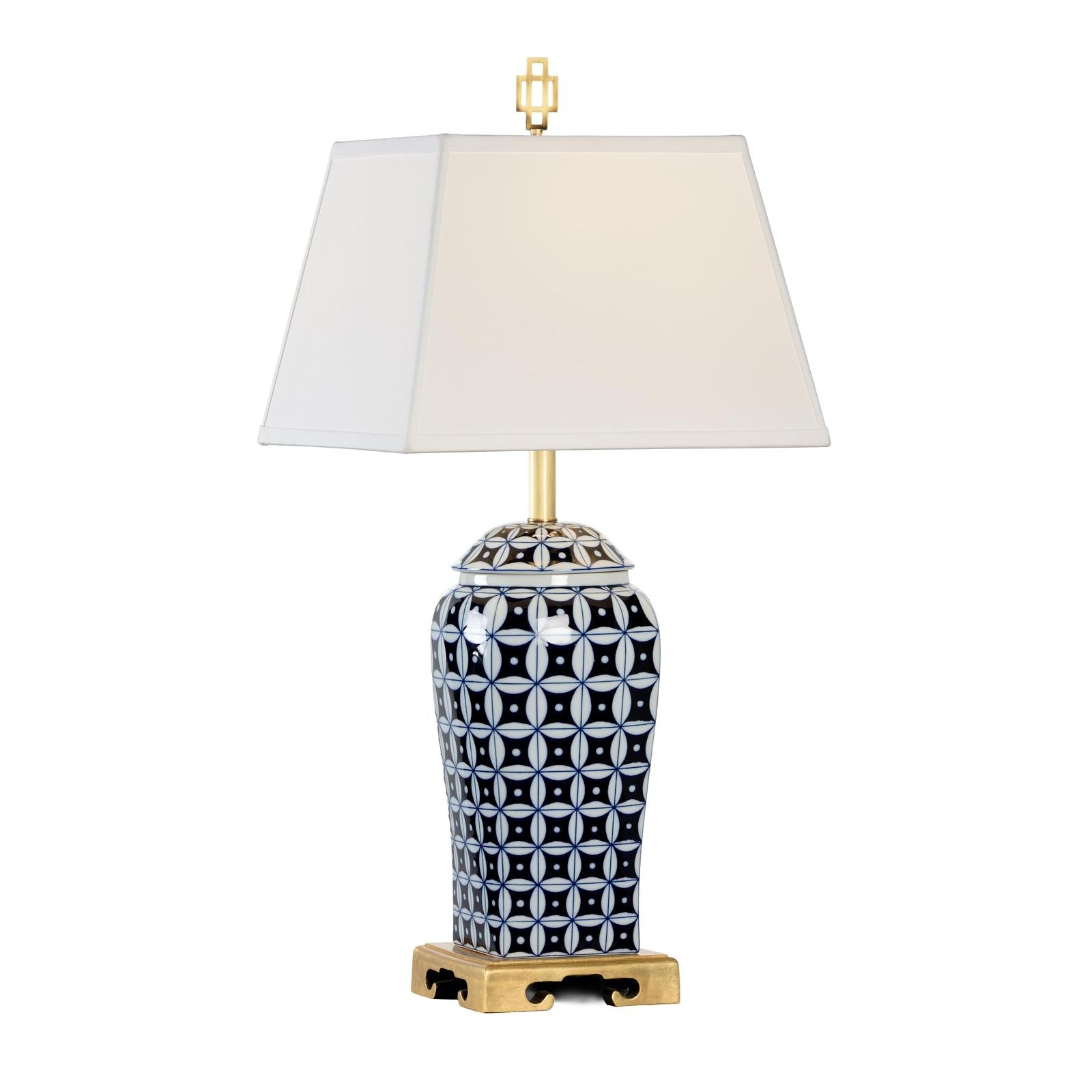 Chelsea House Cain Porcelain Table Lamp