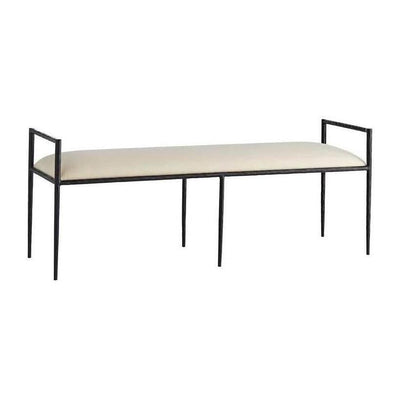 Arteriors Barbana Muslin Bench